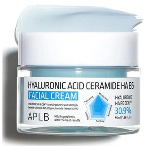 📢Español. Crema hidratante con ácido hialurónico ceramida HA B5, 55